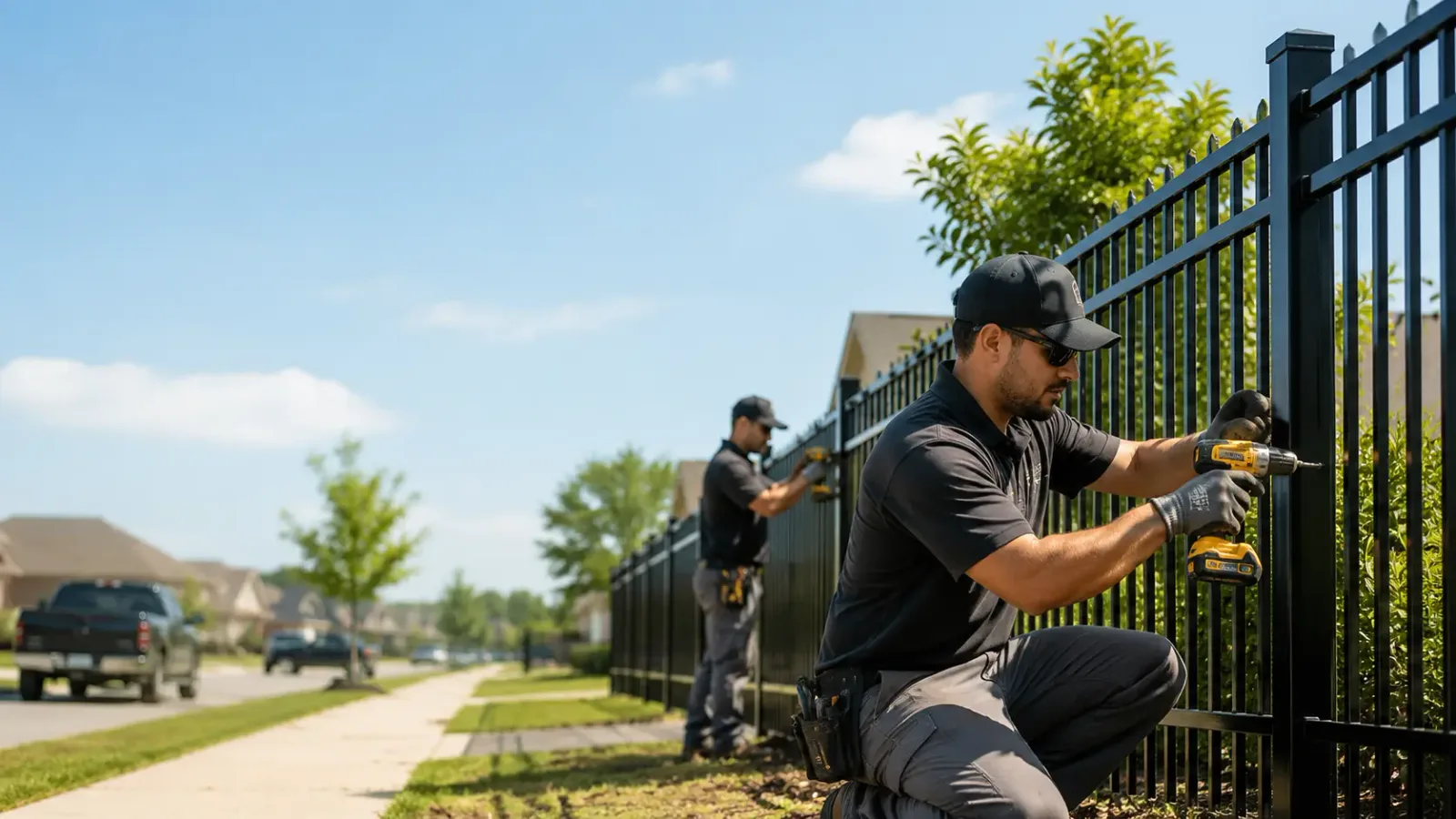 Metal Fence Installation in Manor, GA